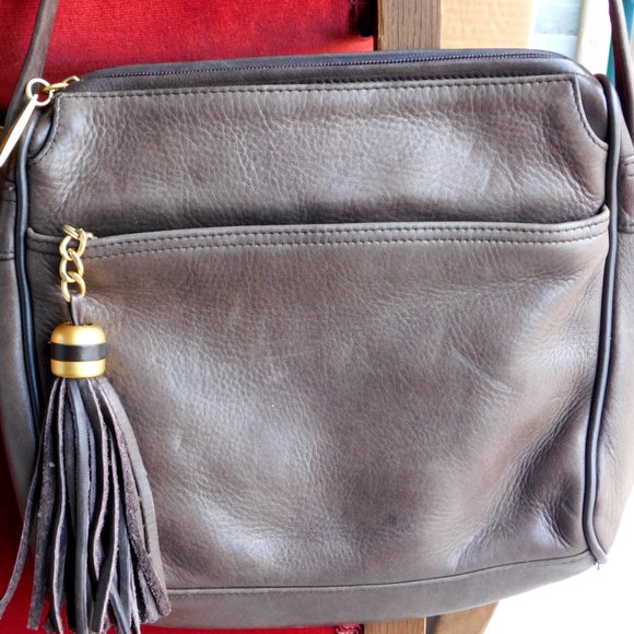 real leather tignanello crossbody